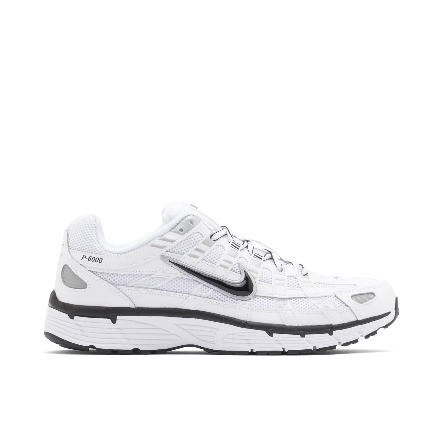 Nike P-6000 White Metallic Black