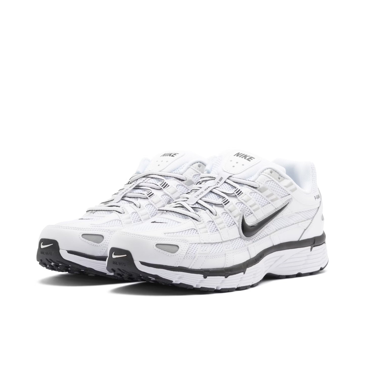 Nike P-6000 White Metallic Black